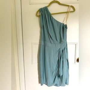 BCBG one shoulder cocktail dress
